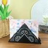 Black Tassel Napkin Holder: Decorative Desktop Tissue Holder, Christmas Black Napkin Accent