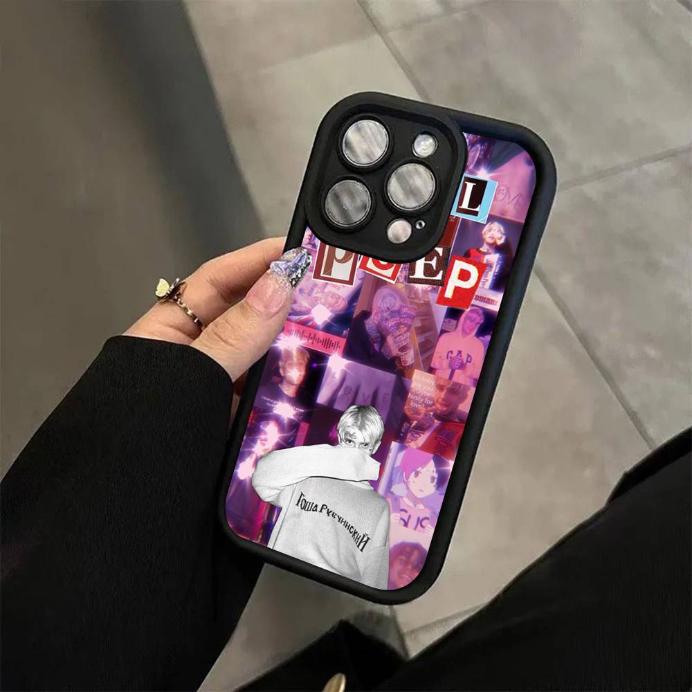 Lil Peep Hellboy Liebe Weiche Silikonhülle Für iphone 17 Air 16 15 14 13 12 11 Pro Max Plus Stoßfeste TPU Handyhülle