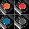 BLT1 For 1/3/4/5/7 Series/3GT/5GT/i3/X3/X4/X5/X6 Top Suede Handbrake Button Sticker Anti-Scratch Car Interior Tuning Accessories