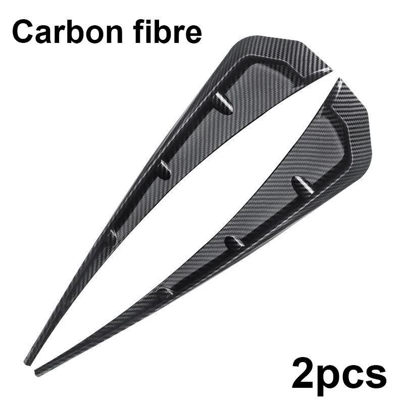 Car Side Fender Universal Side Wing Air Vent Hood Intake Fender Cover Moulding Trim Stickers Hood Intake Sticker Accessorie