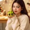 PLA Skull Pen Holder Plastic 3D Printed Pencil Pot Glow in Dark Stationery  School Students