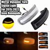 Canbus Smoked Lens Sequential Amber LED Car Front Side View Mirror Signal Lights for 2015-2022 Jeep Renegade Turn Signal Lights