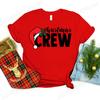 Christmas Crew T Shirt Family Matching Unisex Clothing Fashion Christmas Travel Party Unisex Women Tops Short Sleeve Tee Shirt Tops