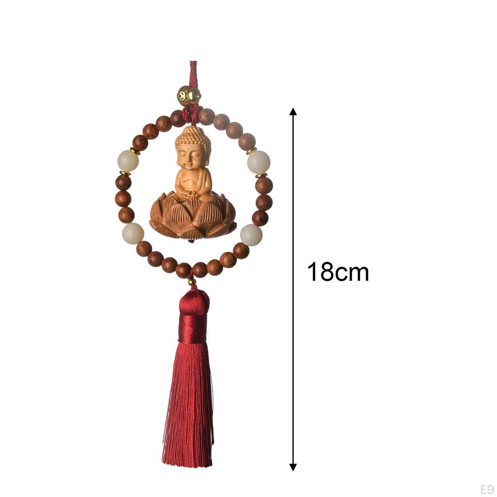 Buddha Car Mirror Charm Hanging Ornament