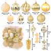 11/11pcs Christmas Ball Ornaments Special-shaped Christmas Tree Party Decoration New Christmas Spheres Pendant Short Snail Set