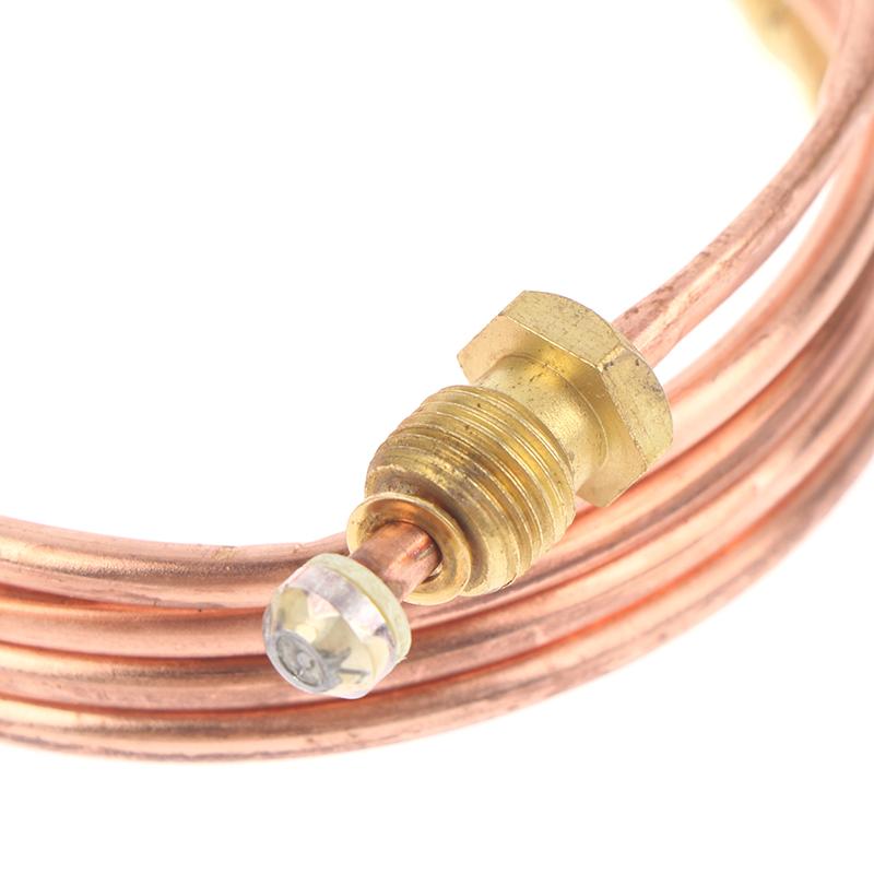90Cm Universal 3.0Mv Gas Stove Thermocouple With 5 Nuts Heating Gas Burner Replacement Thermocouple Adaptor Gas Stove Parts