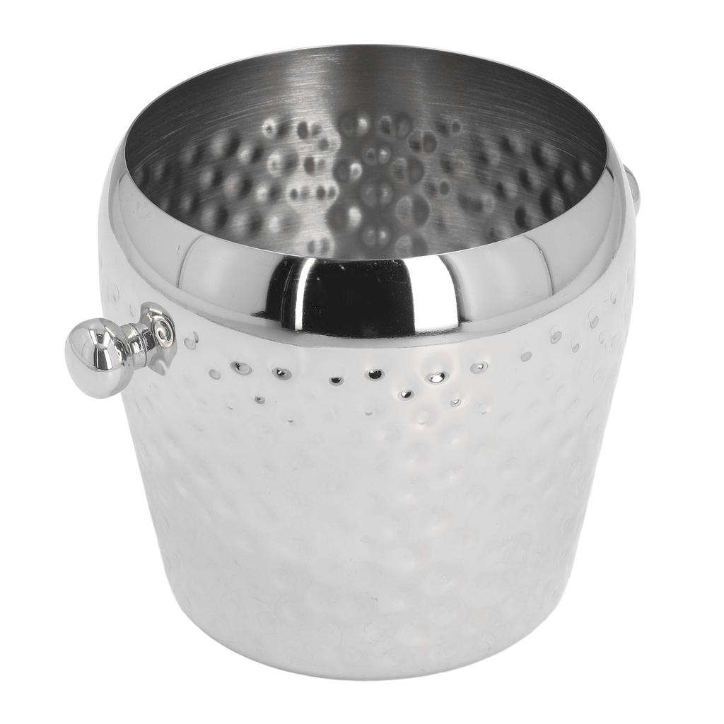 Bucket 1000ml Elegant Stainless Steel Portable Widely Used Ice Bucket for Bar Party