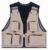 Outdoor Multi-Pocket Workwear Vest for Volunteers, Fishing, Photography, or Group Activities