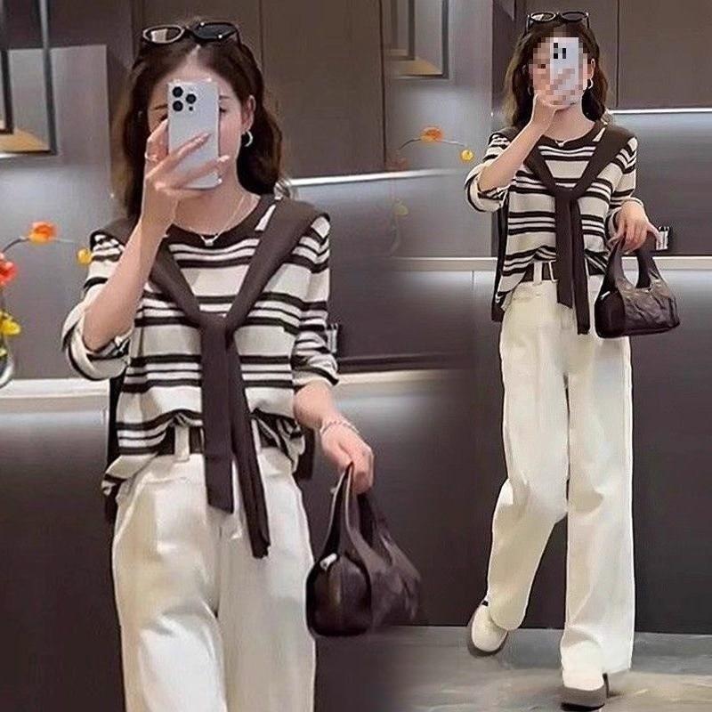 Womens Casual Suit With Cotton Wool Fabric For Spring Fashion