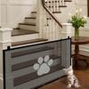 Dogs Screen Mesh Gate for Doorways Stairways Pet Gate for The House Providing a Safe Enclosure for Pets to Play and Rest