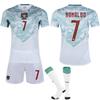 Football Jersey No. 7 Jersey Set 8 Sports Team Jersey Jota World Cup Portugal Away