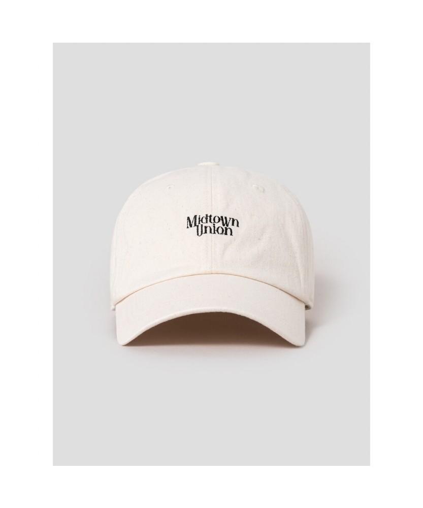 8SECONDS Mini Two-Line Logo Ball Cap White
