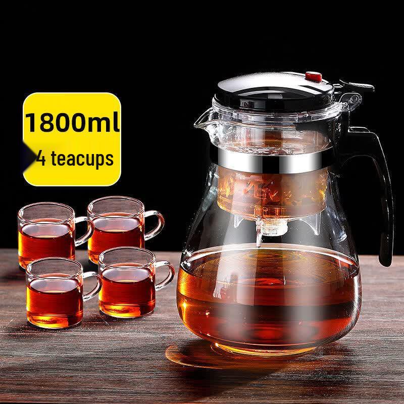 Biaoxing High-Temperature Glass Teapot with Infuser