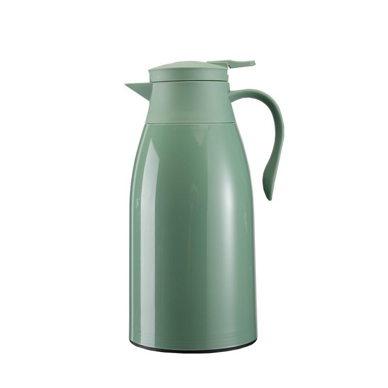 Thermos Large Capacity Insulated Pot with Vacuum Glass Liner and Press-Type Dispenser 1L