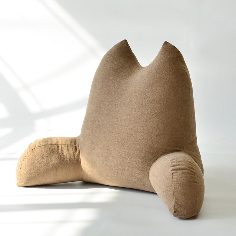 

Bedside Upholstery Pillows Large Backrests Pregnant Sofa Cushions Women s Bay Window Reading Books Neck Waist Pads кавовий