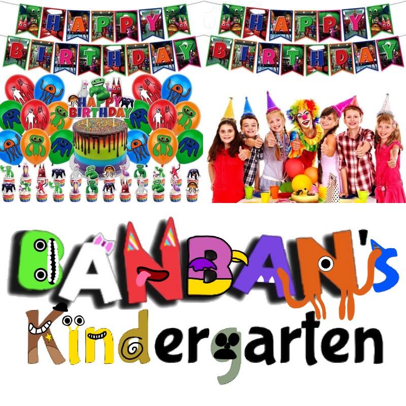 Garten Of Banban Theme Party Birthday Decoration Kit High Quality And Safe Materials