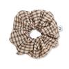 NOUGHT O Logo Check Scrunchie
