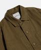 Spionage Französische Weite Arbeitsjacke (Molton) Gewaschenes Braun