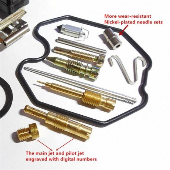 1 Set New Carburetor PZ30 Repair Kits For CG200-250 ATV Motorcycle Repair Tool