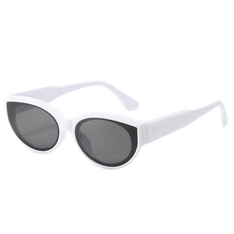 

JYL TS Square Sunglasses Unisex UV Protection Couple INS Style 58047 A-5449 середній синього кольору