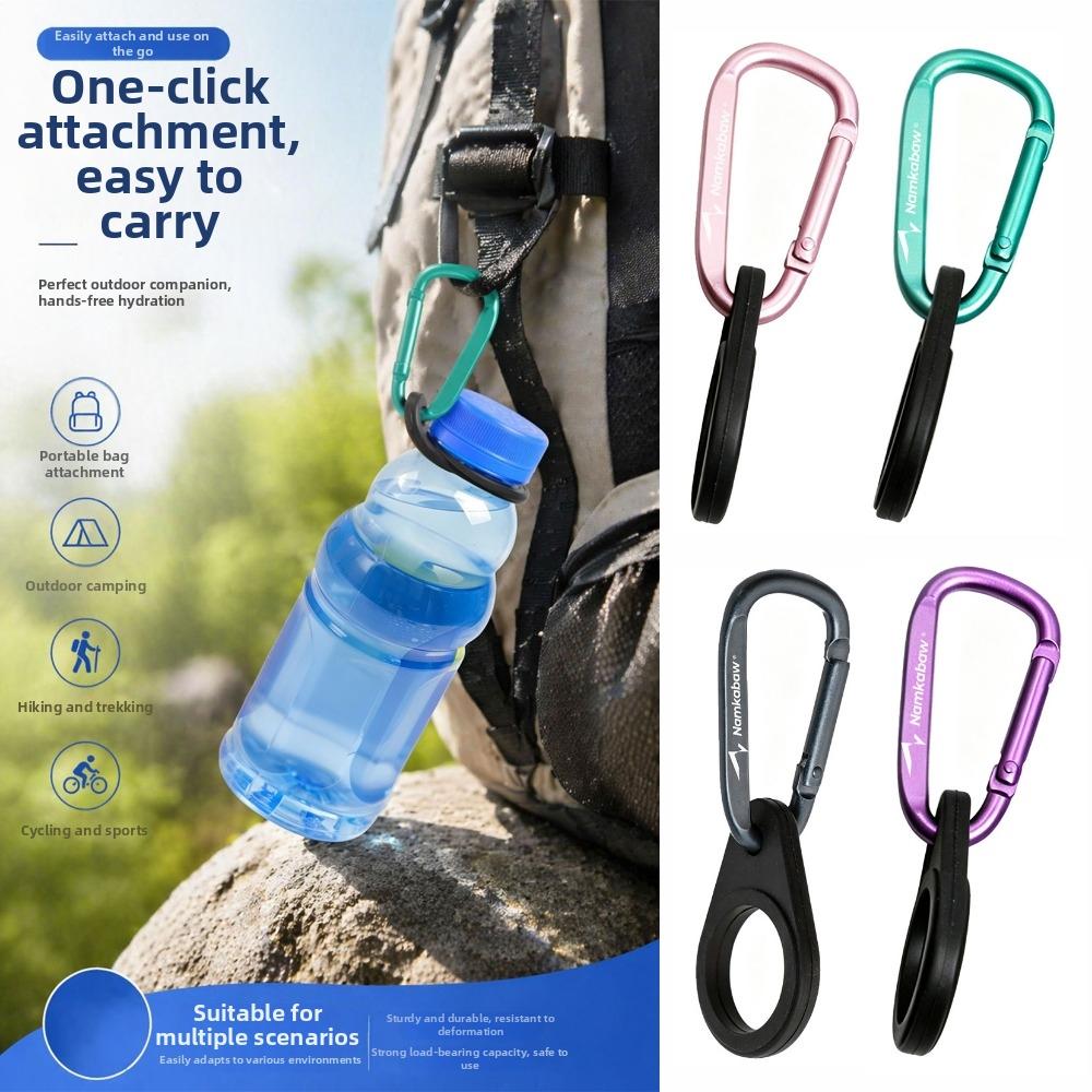 2pcs 10*3cm Silicone Sports Water Bottle Holder Outdoor Camping Water Bottle Hook for Electric Bike