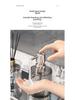 Elegant Refillable Dispenser: Shower Gel, Conditioner, Hand Soap & Shampoo Bottle