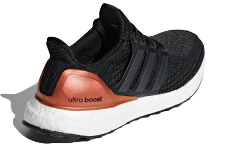 Adidas ULT Ultraboost J Cushioning Low top Kids' Running Shoes Black Copper Teenagers BA9613
