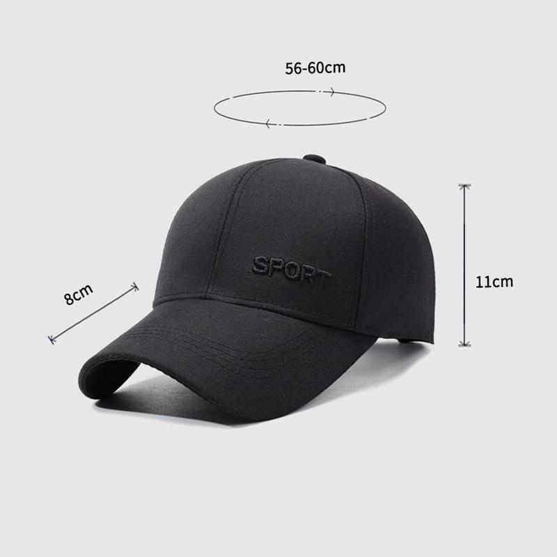 Spring Autumn Middle-Aged Men's Baseball Cap Sunshade Hat Outdoor Sports Cap