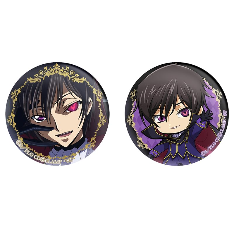 

Code Lelouch of the Rebellion Lelouch Can Badge Set Geass