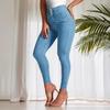 Jeans Skinny Taille Haute Push-Up Européens & Américains 2025 pour Femmes