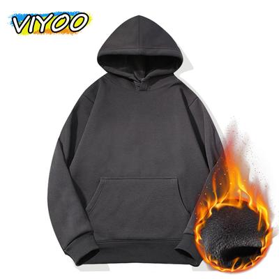 Uomo Donna Oversize Cotone Più Velluto Autunno Inverno Cappotto Con Cappuccio Felpe Con Cappuccio Cappotto Pullover Felpe Per Le Donne Streetwear