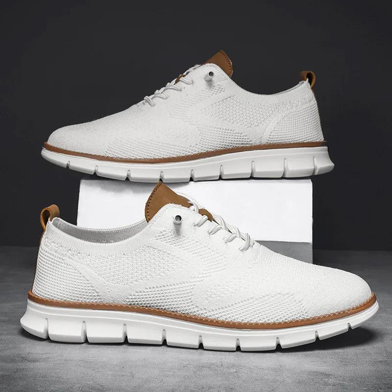 Herren Breeze Schuhe Lässige Stilvolle Oxfords Mode Formell Business Walking Schuhe für Herren Rutschfeste Kleider-Sneaker Wearbreeze