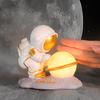 Astronaut Golden Planet Night Light Ornament