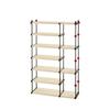 3/5/7/9 Tier Free Standing Shoe Rack, Shoe Storage Organizer Rack,Shoe Rack with Shoe Bags, Stackable Shoe Organizer, Shoe Shelf Stand for Entryway