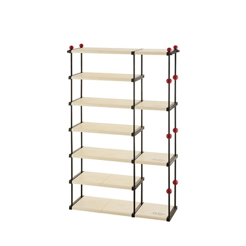 3/5/7/9 Tier Free Standing Shoe Rack, Shoe Storage Organizer Rack,Shoe Rack with Shoe Bags, Stackable Shoe Organizer, Shoe Shelf Stand for Entryway