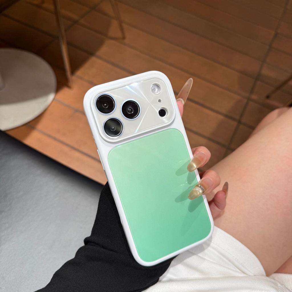 17 Applicable iPhone16promax Contrasting Color Gradual Change 16 Apple 17pro Mobile Phone Case 17promax Protective Case