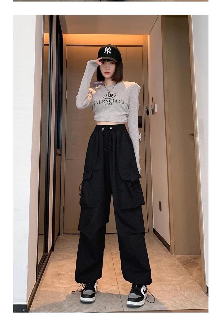 Women's Quick-Dry Wide Leg Workwear Pants - Spring/Summer 2024 Edition