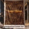 Lion Tiger Leopard (63) Theme Custom Tapestry Personalized Custom Name Text Wall Hanging Tapestry Home Decor Background Cloth