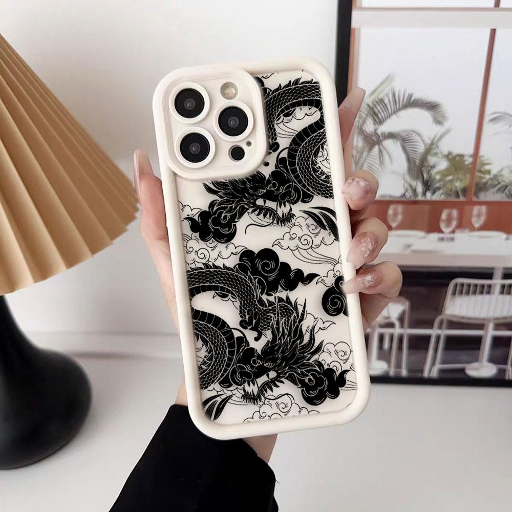 Fashion Dragon Pattern Phone Case For Samsung A13 A15 A16 A17 A22 A23 A25 A32 A33 A35 A51 A52 A53 A54 A55 A71 A72 Cover
