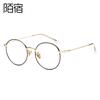 ZENOTTIC Alloy Anti-blue light Computer Glasses Frames Women Men Ultralight Vintage Round Myopia Optical Prescription Eyeglasses
