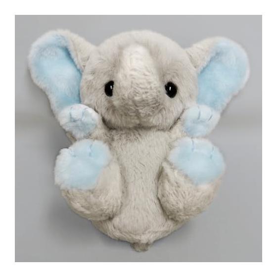 Sanei Boeki Original Plush Toy KyunKoro Elephant Animal