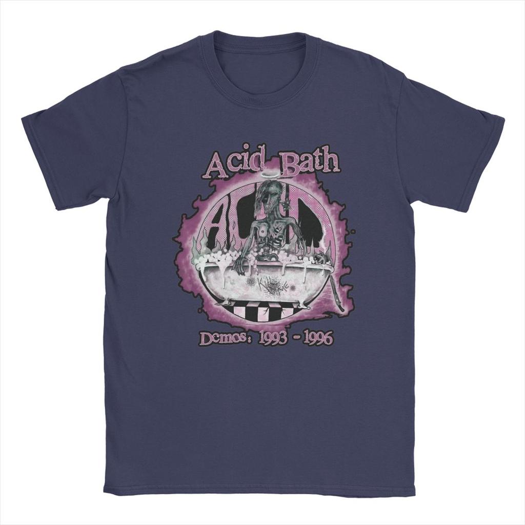 Lustiges The Acid Bath T-Shirt für Herren Rundhals Baumwoll-T-Shirts Kurzarm-Tees Geschenkidee Kleidung