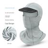 Rockbros Ice Silk Sun Protection Mask Full Face Summer Headgear Men's Outdoor Cycling Fixture Bicycle Fishing Scarf