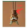 Used Q-pot. BURGER COLLECTION Top Hat Charm Black