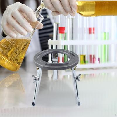 Treppiede da Laboratorio Supporto per Riscaldamento Tecnologia Fai-da-te Giocattolo Sensoriale Regolabile Esperimento Stabile