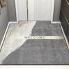 Minimally Modern Household Entrance Mat Living Room Entrance Mat Non Slip Foot Mat Absorbent Carpet