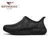 SEPTWOLVES Herren Sommer 2026 Atmungsaktive 3D-bedruckte Schlupf-Sandalen