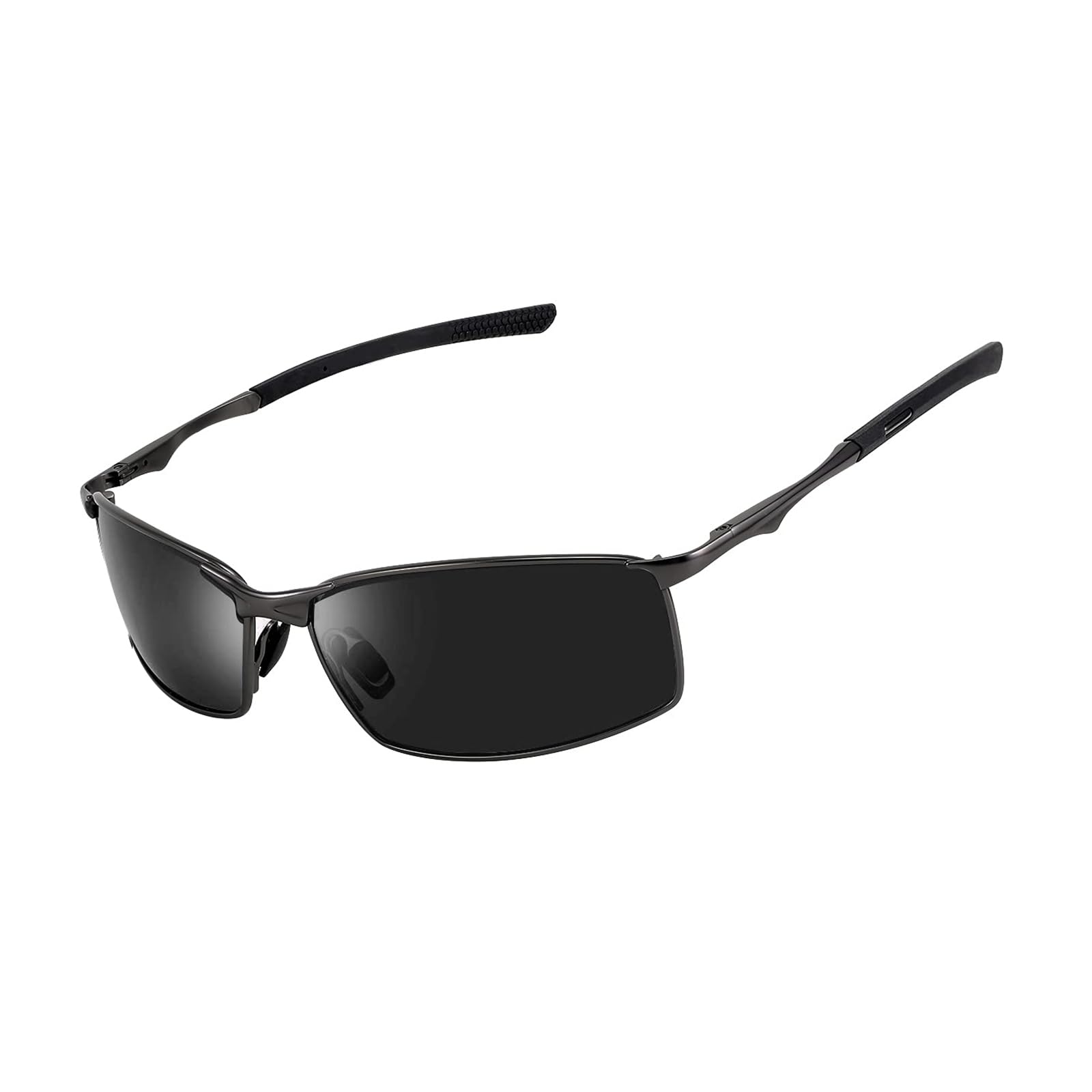 

FEISEDY Polarized Sunglasses with UV400 Ultra for and B1029 Men s Protection, Lightweight, Driving, Cycling, Fishing, (Gray/Black) чорний