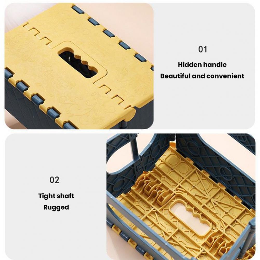 Folding Step Stool Portable Chair Seat For Home Bathroom Kitchen Garden Camping Kids And Adults Use Chair Seat