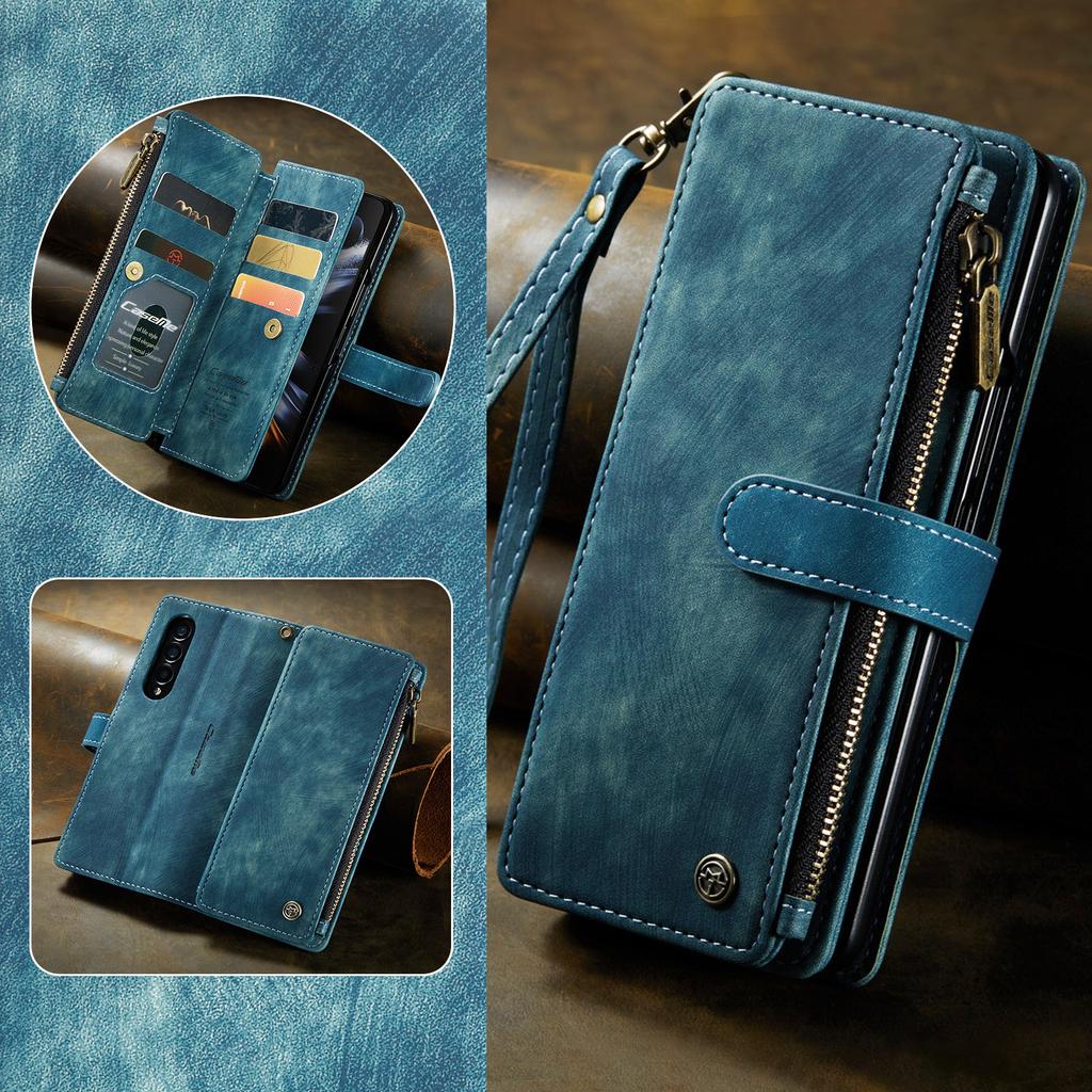 Anti -Knock Full Protection Leather Cover Case For Samsung Galaxy Z Fold 4 Fold3 Fold4 Fold 3 5g S23 Ultra S22 Plus S21 S20 Fe